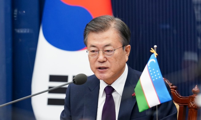 Opening Remarks by President Moon Jae-in at Korea-Uzbekistan Videoconference Summit