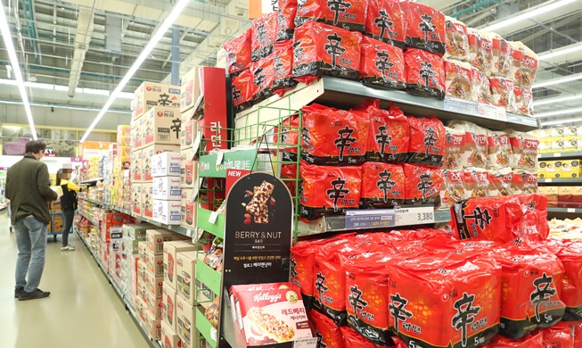 Instant noodle exports set record-high USD 603M last year