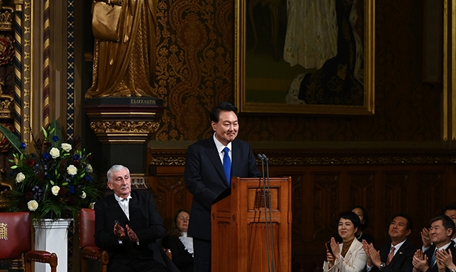 President Yoon calls UK 'true global strategic partner' in speech