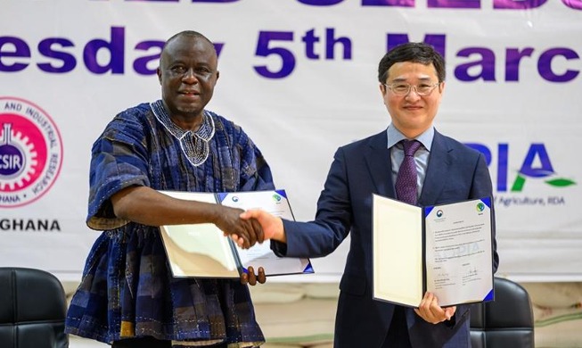 Rice seed project in Africa celebrates first results in Ghana