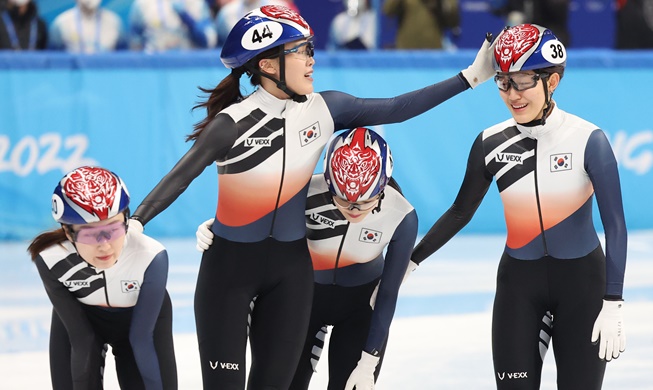🎧 Women earn 3rd straight Olympic medal in 3,000-m short track relay