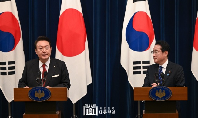 Remarks by President Yoon Suk Yeol at Joint Press Conference Following Korea-Japan Summit