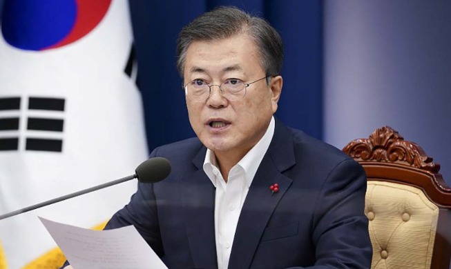 Opening Remarks by President Moon Jae-in at Annual Briefings by Ministry of Health and Welfare, Ministry of Food and Drug Safety and Korea Disease Control and Prevention Agency