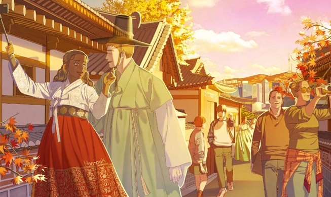 🎧 2022 KOCIS calendar displays Korea's cultural power via webtoons