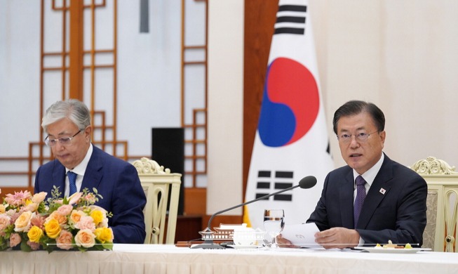 Remarks by President Moon Jae-in at Meeting with Key Korean and Kazakh Business Leaders
