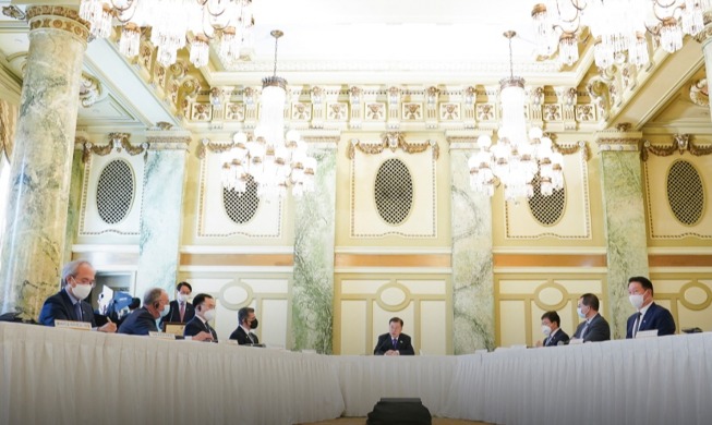 Remarks by President Moon Jae-in at ROK-U.S. Vaccine Partnership Establishment Event