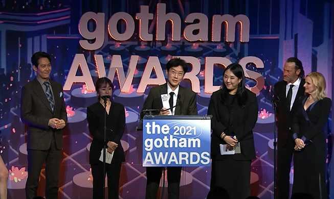 'Squid Game' wins Korea's first Gotham Independent Film Award