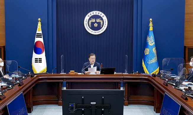 Opening Remarks by President Moon Jae-in at 29th Cabinet Meeting