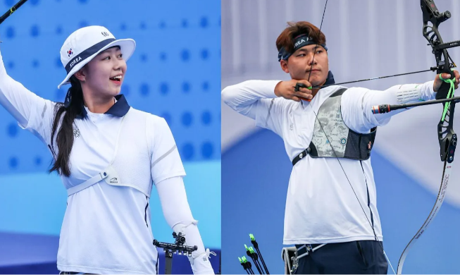 Recurve archery mixed team wins its first gold at Asian Games