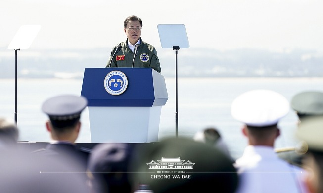 Address by President Moon Jae-in on 73rd Armed Forces Day