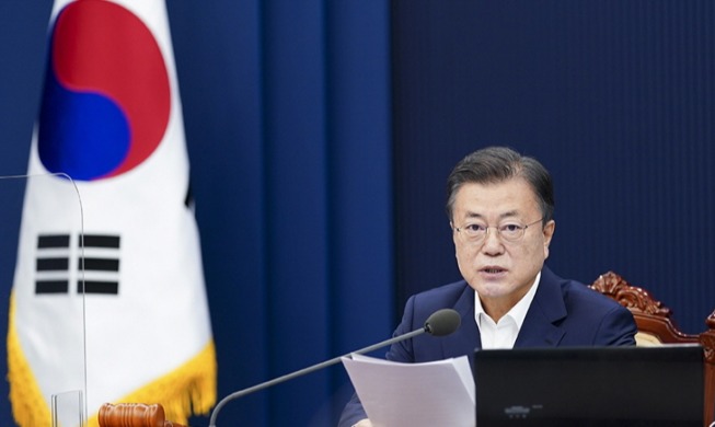 Opening Remarks by President Moon Jae-in at 18th Cabinet Meeting