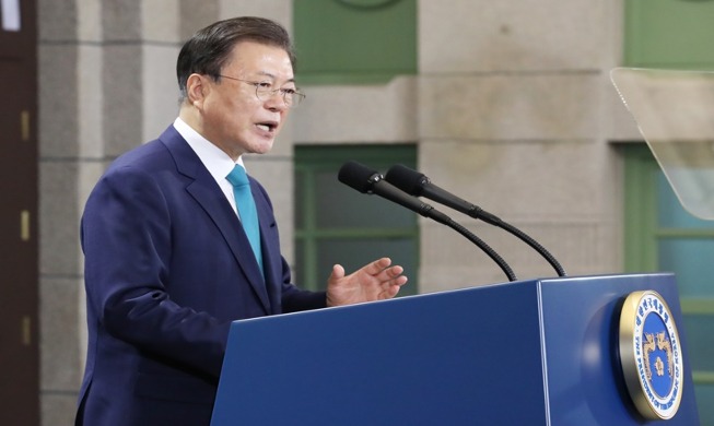 Address by President Moon Jae-in on Korea’s 76th Liberation Day