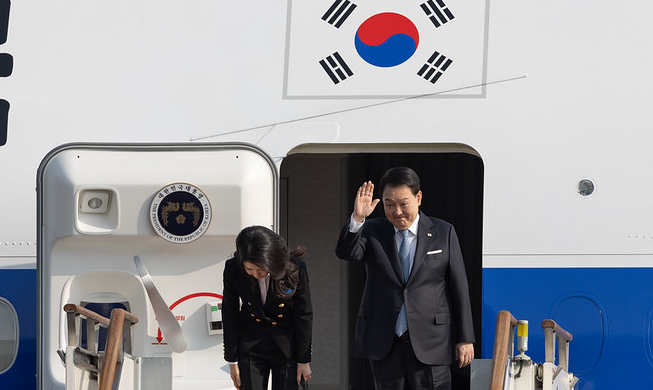 President Yoon's trips to UK, France