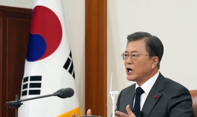 Remarks by President Moon Jae-in Regarding Republic of Korea’s Declaration of 2050 Carbon Neutrality