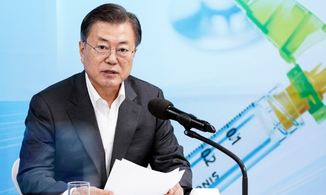 Remarks by President Moon Jae-in during Visit to Producer of Low Dead Space Syringes