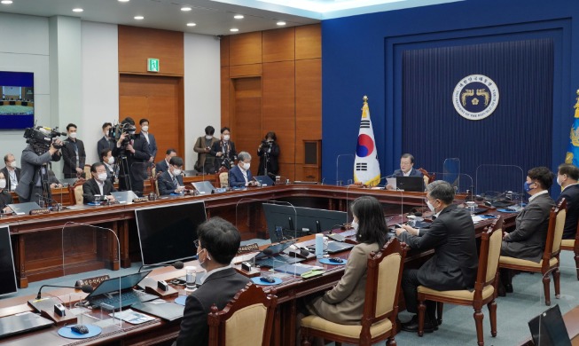Opening Remarks by President Moon Jae-in at 57th Cabinet Meeting