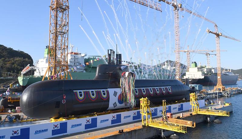 Korea's new 3,000 ton submarine