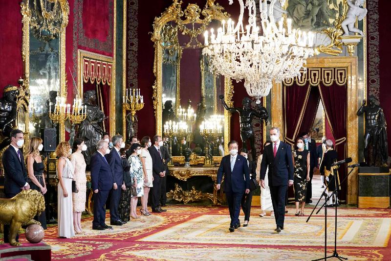 20210616_President Moon Jae-in and Spain's King Felipe VI