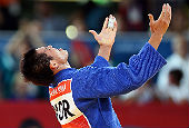 Republic of Korea judoka roars
