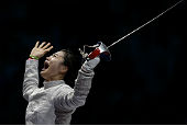 First Korean Olympic champion in individual sabre