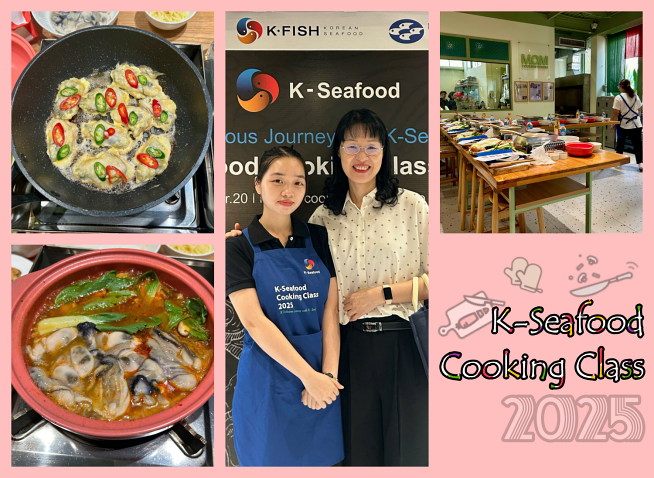 K-Seafood Cooking Class 2025: Bí quyết chế biến hải sản chuẩn vị Hàn