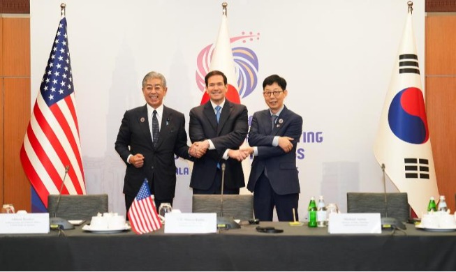 韓米日外相会議