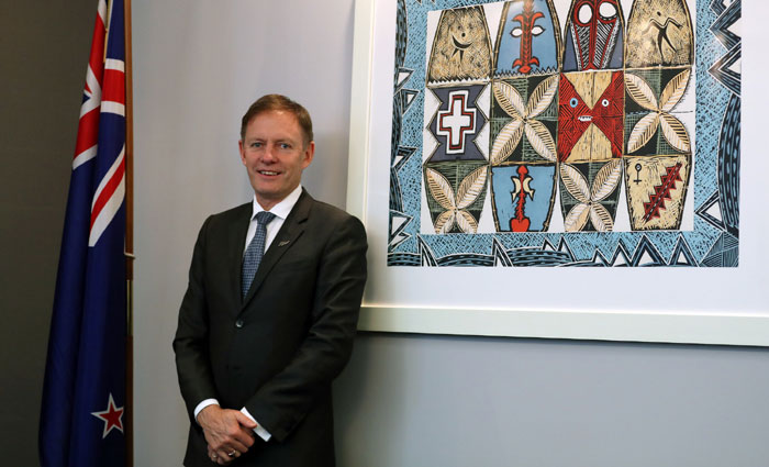 Ambassador of New Zealand to Korea Philip Turner on Nov. 29 said that Seoul’s New Southern Policy and the Pacific Reset of Wellington both aim to draw a big picture in order to create a better world.