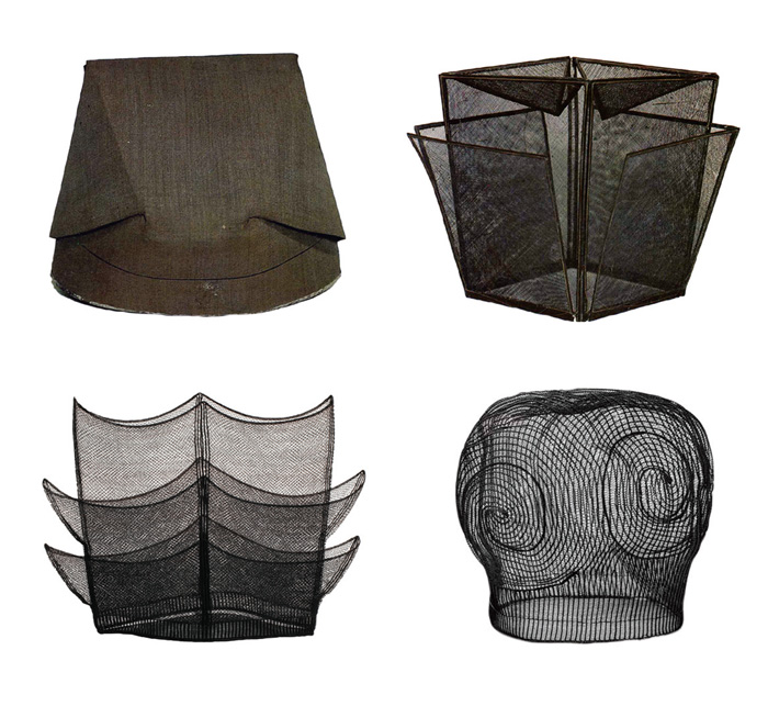 (From left to clockwise) Jangbogwan (Korea University Museum); Heukgeon (Korea University Museum); Wongwan (Scholar’s headdress); Jeongjagwan (Men’s indoor headdress)