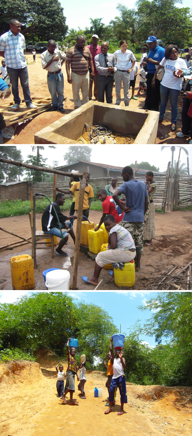 The Afro-Korean cooperation project has just been kicked-off in the Idiofa Territory. (photos courtesy of KOICA)