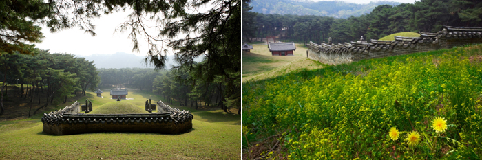 Sareung, the resting place of Queen Jeongsun, wife of King Danjong, is located in Namyangju, east of Seoul. (photo courtesy of the Cultural Heritage Administration)