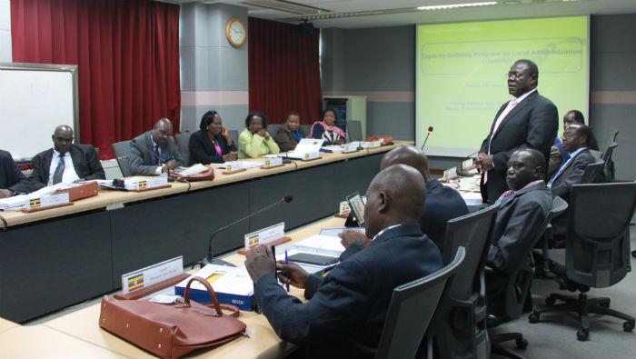 The Ugandan public officials are scheduled to learn about Korea's provincial and city government administration systems over their three-week stay. (photo courtesy of KOICA)