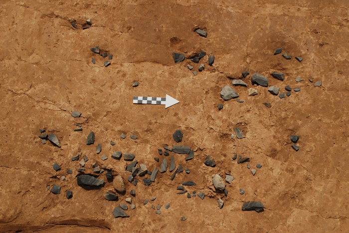 The third occupation layer (photo courtesy of the CHA)