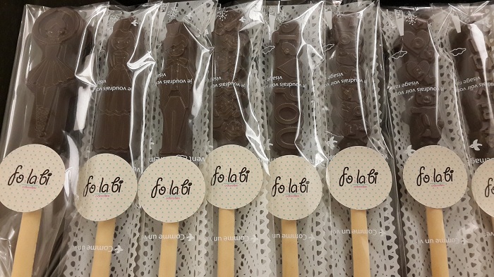 Stick chocolate is on sale at Folabi in celebration of <i>Paepaero</i> Day, November 11.