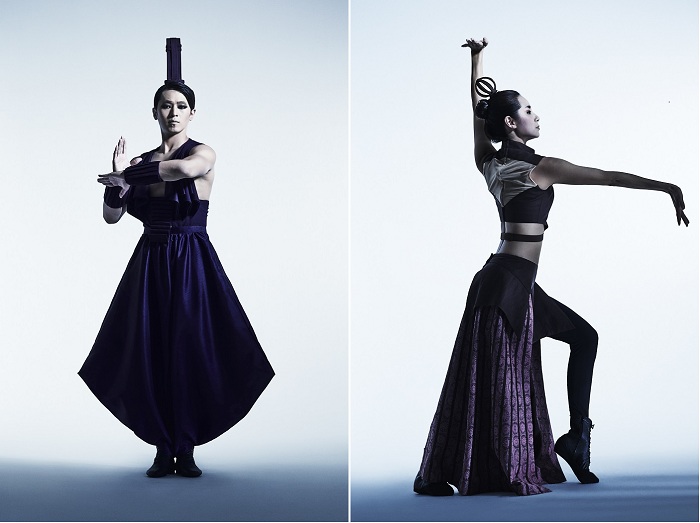 Contrast of male versus female, red versus blue