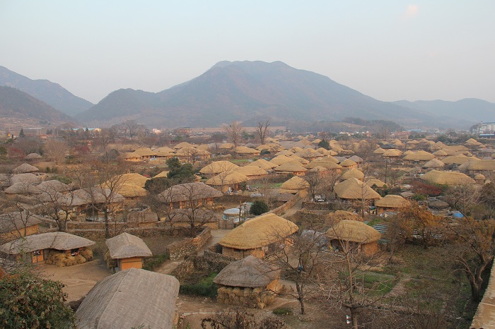 The <i>Nakaneupseong</i> is one of the best-preserved Joseon fortress villages.