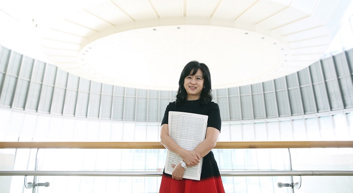 Composer Lim June-hee wants to expand the spectrum of artistic communication by featuring universal topics that can be enjoyed by all, regardless of nationality or ethnicity.