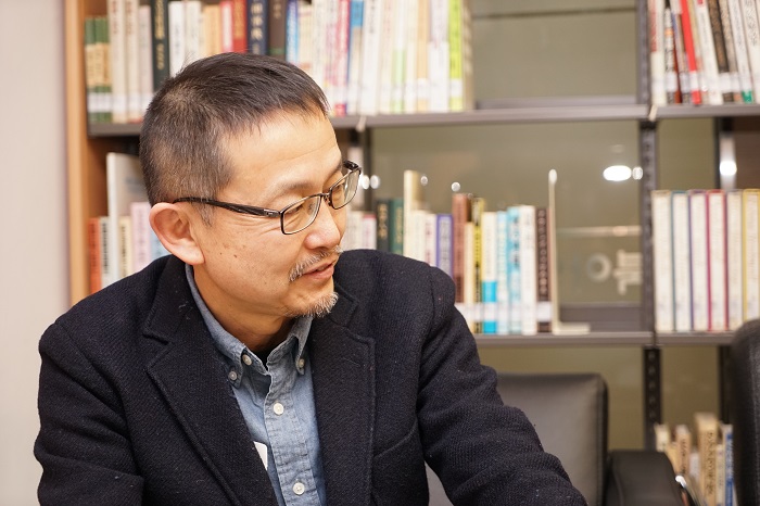 Secretary General Yano Hideki of the Korea-Japan Solidarity Recovery Campaign strives to bring forth peaceful coexistence.