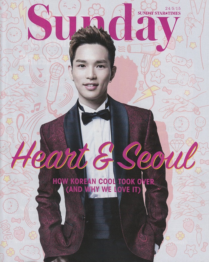 The May 24 edition of New Zealand's Sunday Star-Times magazine talks about the popularity of Korean pop, TV and fashion.