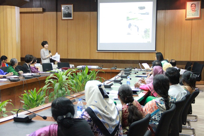 On July 28, a seminar on the development of a nursing workforce is held at a medical university in Dhaka.
