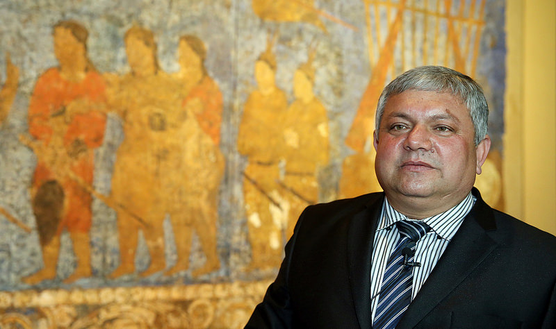 Director Samaridin Mustafakulov says that the Afrasiab mural gives us a chance to get a glimpse into the relationship between ancient Korea and ancient Uzbekistan, such as how the relationship started and how it continues through to this today.
