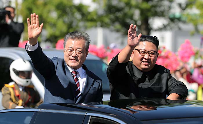  
Korea's journey toward peace started with the Cairo Declaration. (Pyeongyang Press Corps) 
