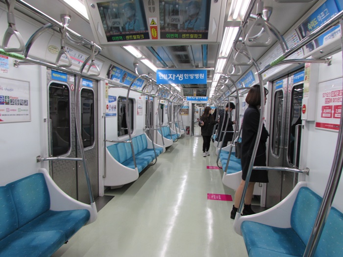 Korea has one of the best metro systems in the world.