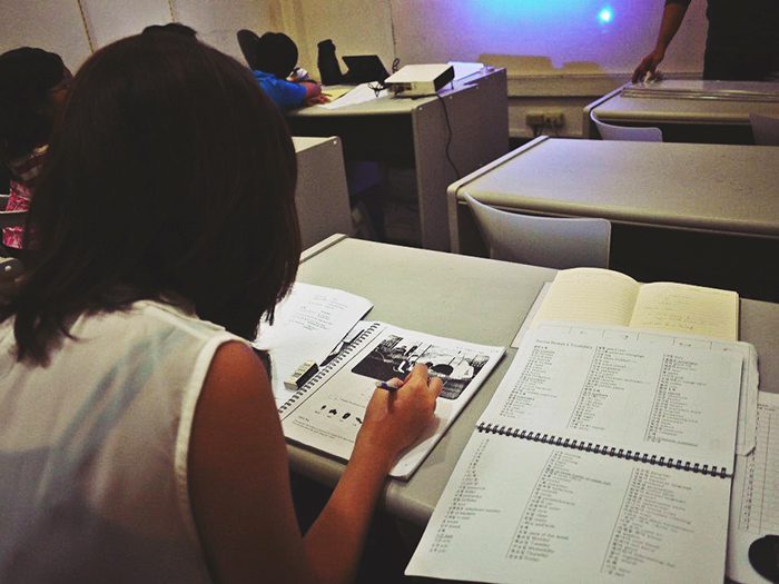  
More people around the world are learning the Korean language. (Nadine Postigo) 
