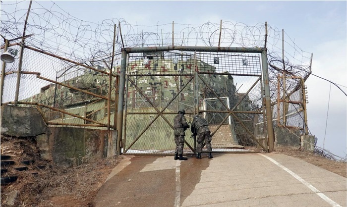 South Korea in 1953 built its first guard post on its eastern coast shortly after the two Koreas concluded the military armistice ending fighting in the Korean War. (Cultural Heritage Administration)