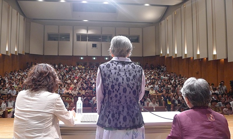 Kim Bok-dong sought to promote global awareness of the Japanese military's brutality that she suffered.