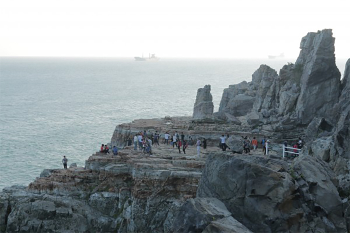 Taejongdae Park in Busan is a great place to visit for its stunning views.