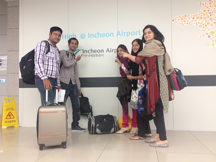 My dream comes true when I arrive at Incheon International Airport.