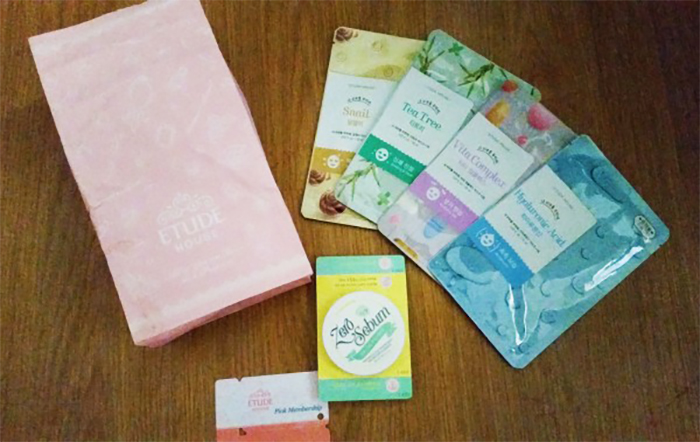 My beauty haul from Etude House.