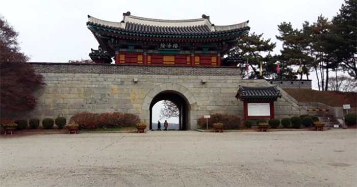 Gwangseongbo Fortress, Part of the Gwangseongbo Fort, Later Named Anhaeru,  Meaning Peaceful Sea, Ganghwa South Korea Stock Image - Image of ganghwa,  island: 247113699