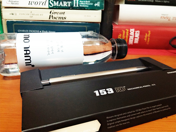 The Monami 153 mechanical pencil.
